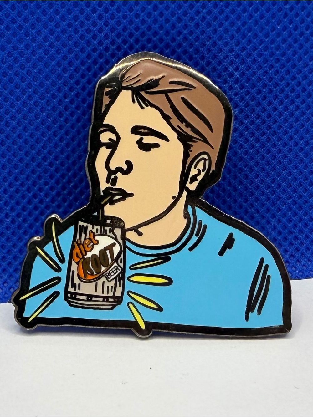 Shane Dawson Diet Root Beer Enamel Pin 2019 Conspiracy Collab